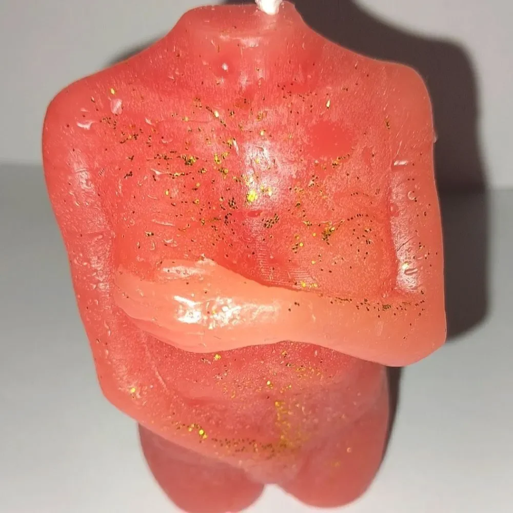 Hand crafted, goddess limited edition  sculpted candle